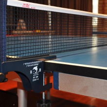 双鱼DOUBLEFISH  233单折移动式蓝台面乒乓球台球桌